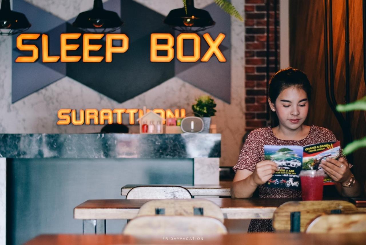 Sleepbox Hostel Suratthani Сурат-Тхані Екстер'єр фото