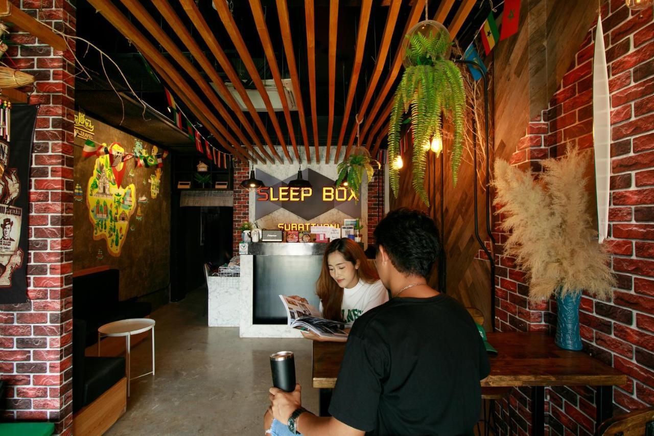 Sleepbox Hostel Suratthani Сурат-Тхані Екстер'єр фото