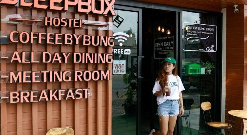 Sleepbox Hostel Suratthani Сурат-Тхані Екстер'єр фото