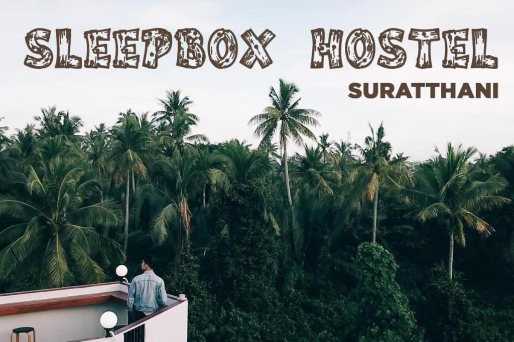 Sleepbox Hostel Suratthani Сурат-Тхані Екстер'єр фото